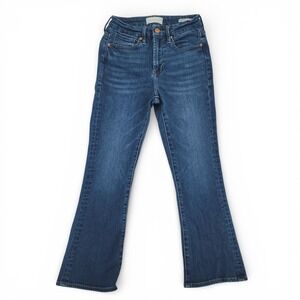 Dear John Jeans‎ Womens 26 Jeanne Flare Mid Rise Blue Stretch Denim EUC